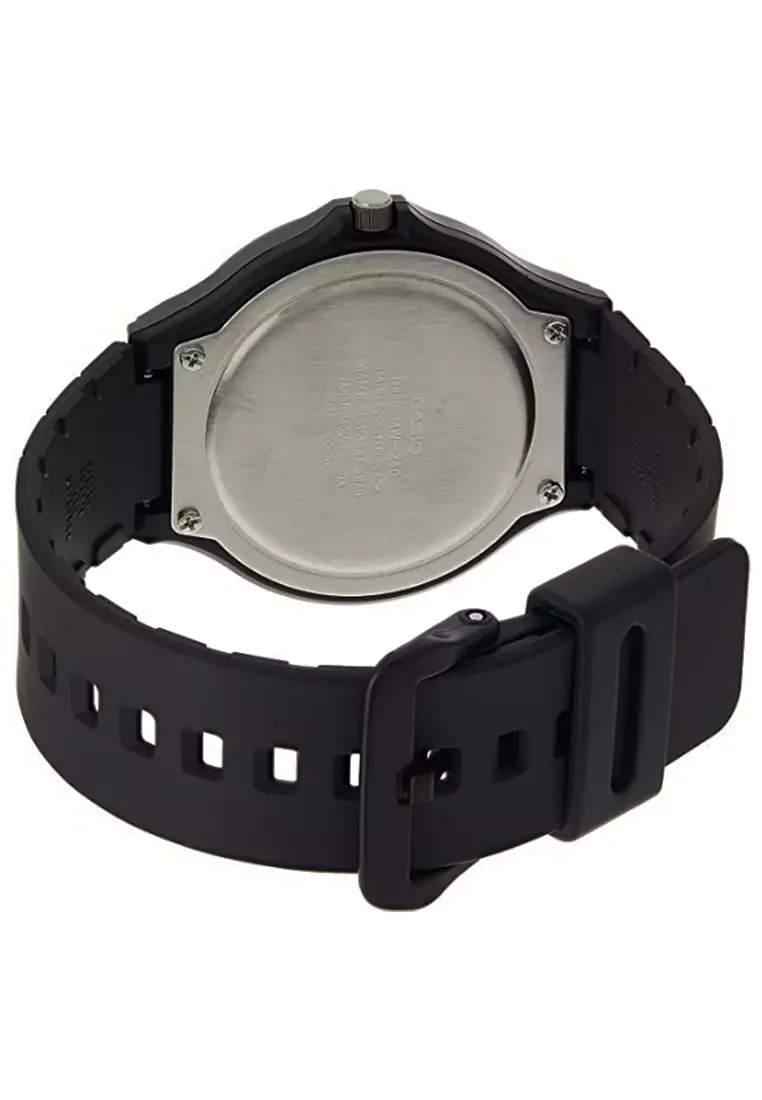 Casio - Jam Tangan Pria - Black - Resin Strap - MW-240-1BV