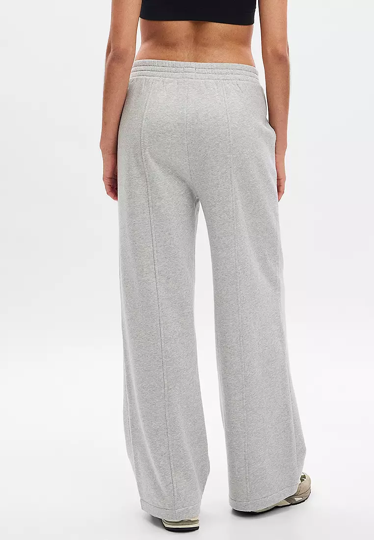 Front Seam Wide Leg Pants