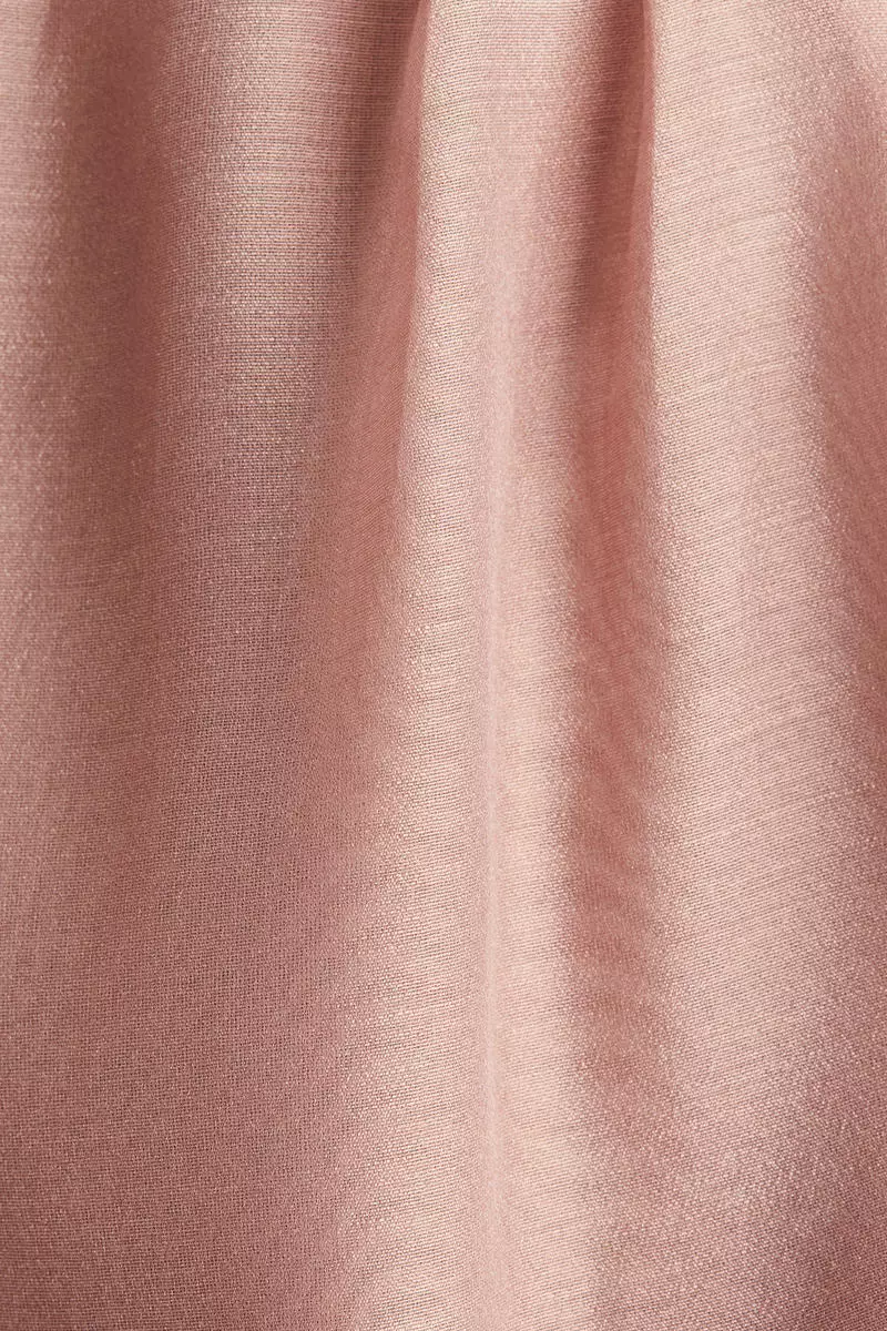 Butterfly-sleeved dress