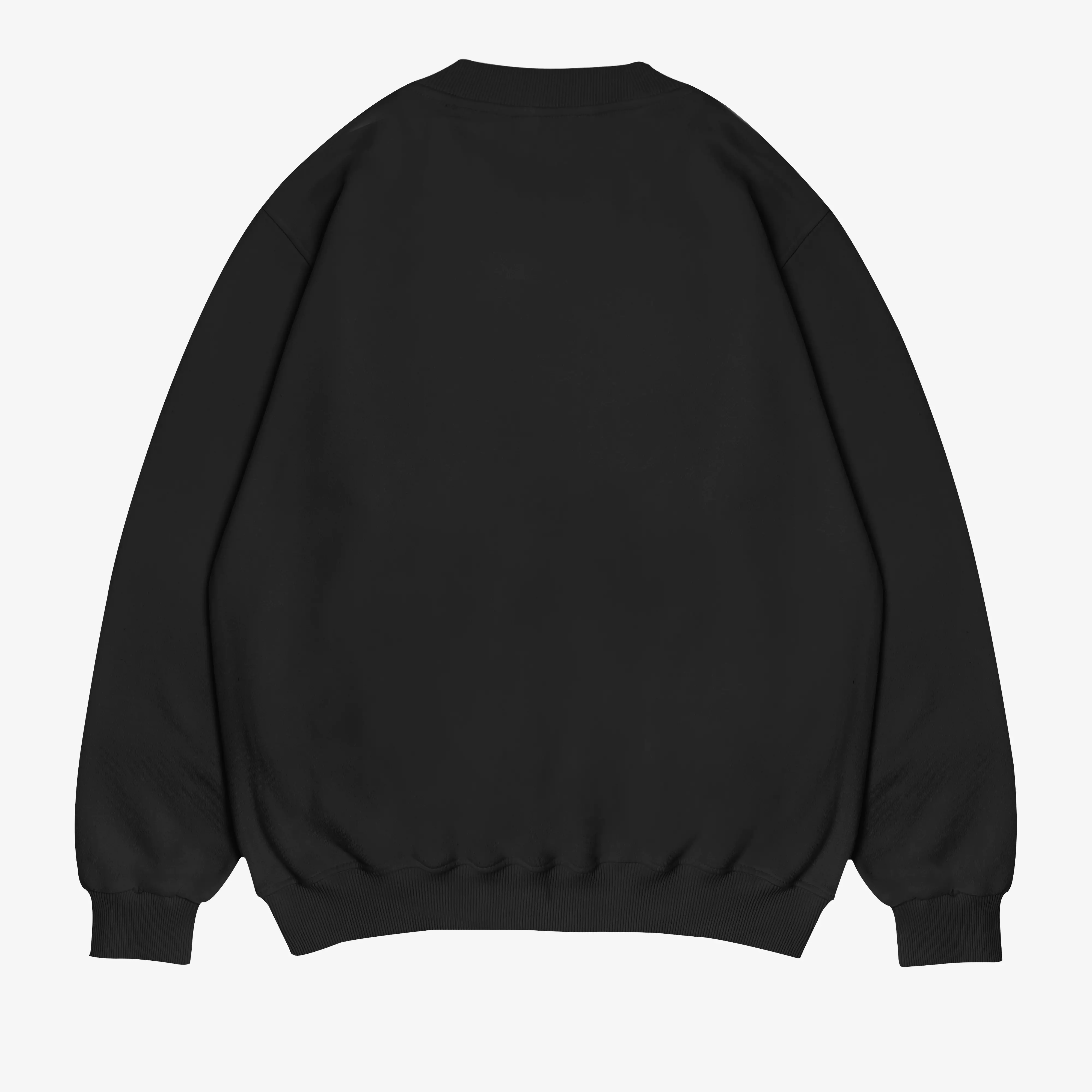 OOTDSUPPLY Crewneck Kiss Me Black & White | Sweater Pria & Wanita CN113