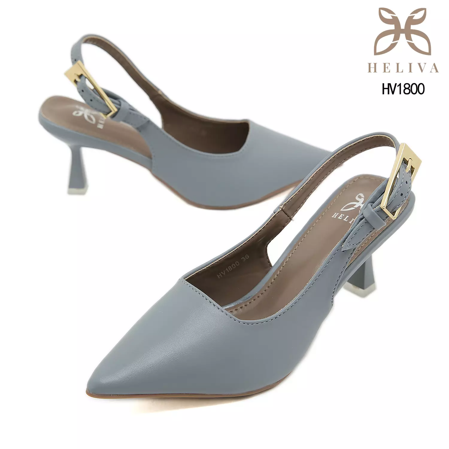 Heliva Paula Women High Heels Sling Back Sol 7cm