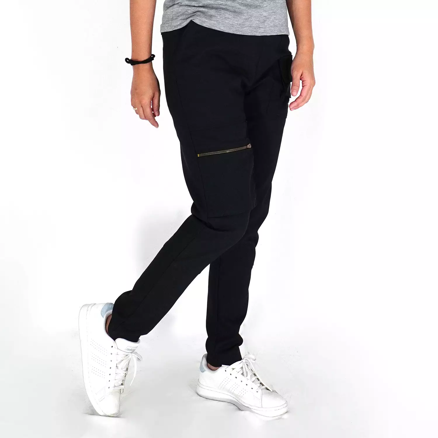 OKECHUKU Jesi Celana Panjang Wanita Celana Chino Wanita Skinny Cargo