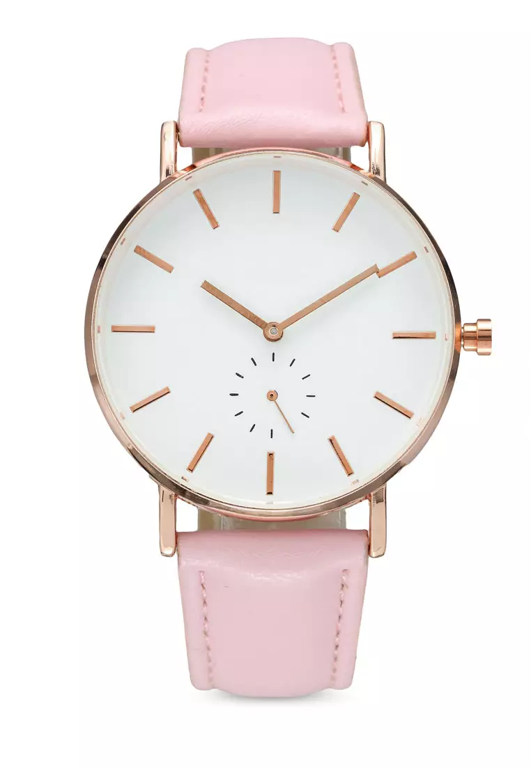 Girls hot sale pink watch