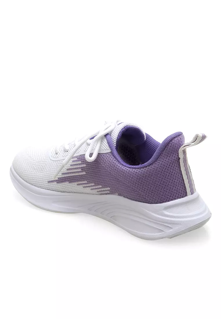 Sepatu Sport Wanita Joging Sneakers Premium High Quality - Purple 7799