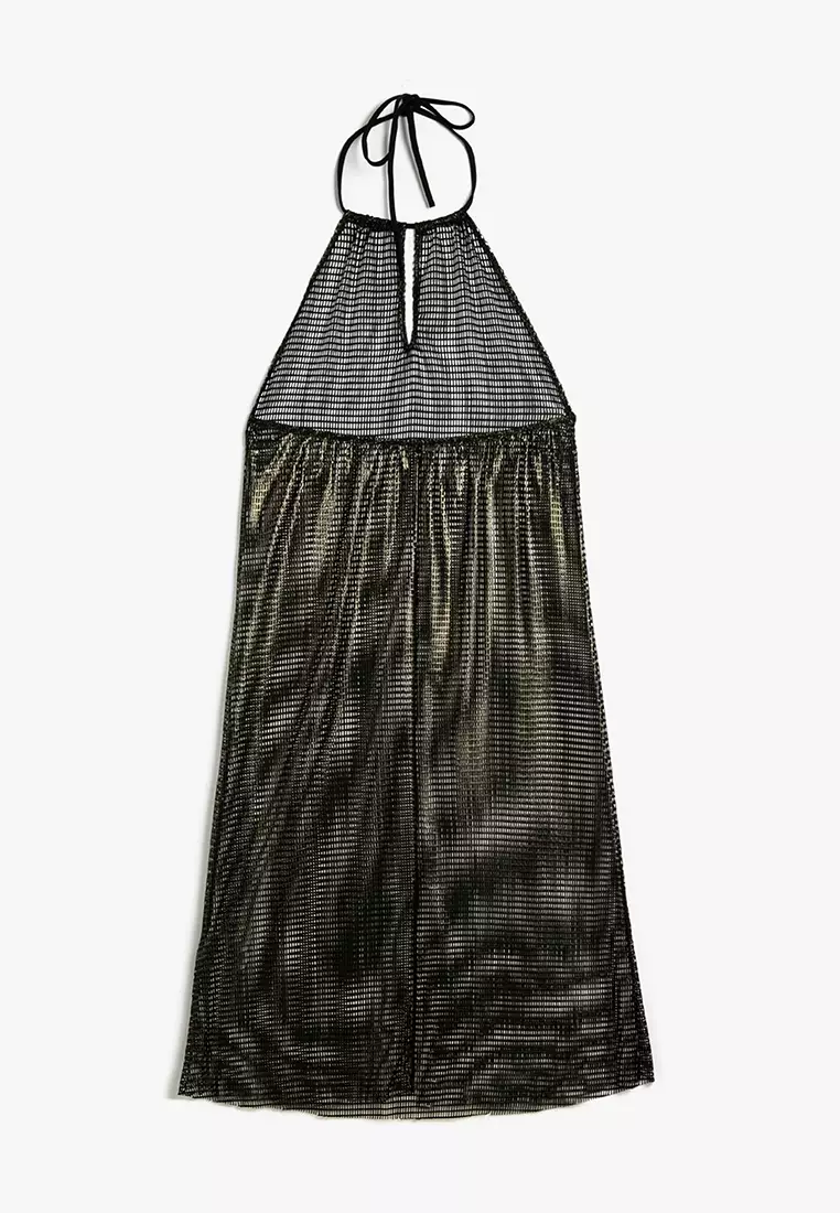 See-Through Beach Dress Halter