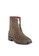 Twenty Eight Shoes brown VANSA Zipper Mid Rain Boots VSW-R18789 DDD36SHB5B4C14GS_2