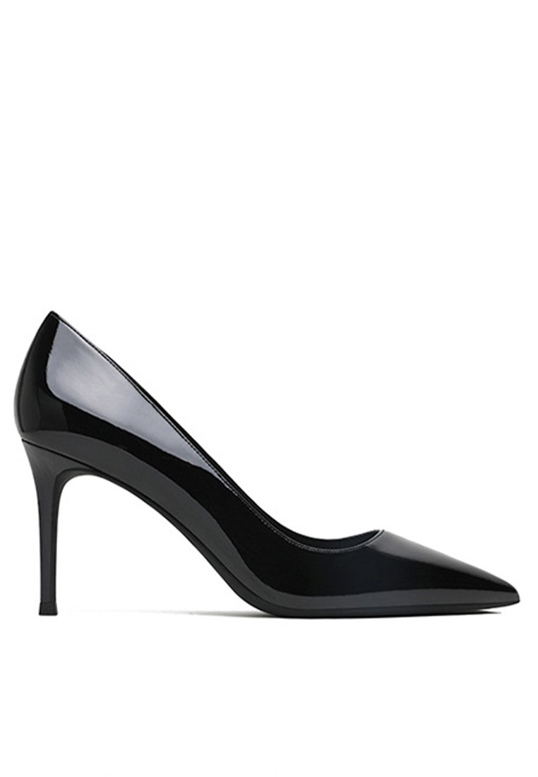 8CM Patent Pointed High Heel Shoes HZL180