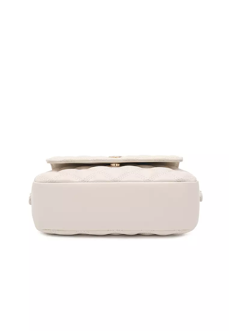 Women's Shoulder Bag / Sling Bag / Crossbody Bag (Tas Bahu / Tas Selempang Wanita) - Putih