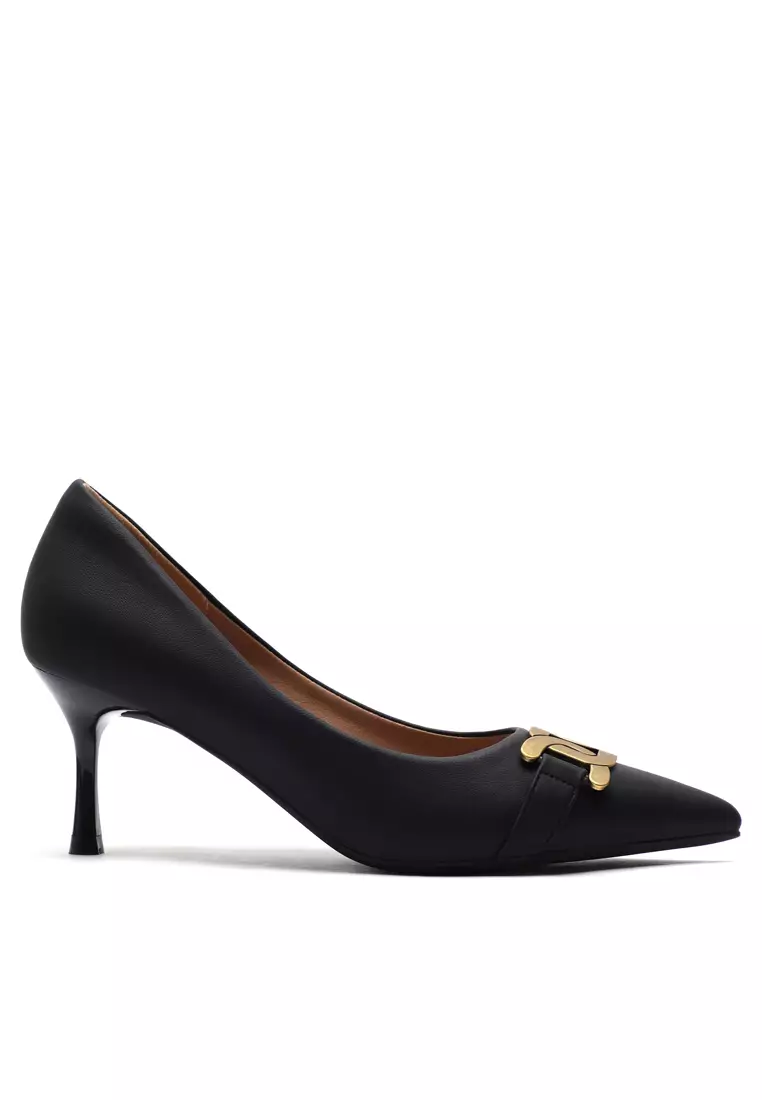 Discount on Twenty Eight Shoes  shoes - SKU: 6.5cm Pointed Mid Heel Shoes 2065-12