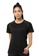 Fitleasure black Fitleasure Women's Luxe Yoga Black Dry Fit Tshirt 10EBEAAE41F433GS_1