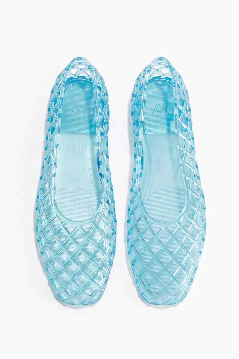 Jelly ballet flats