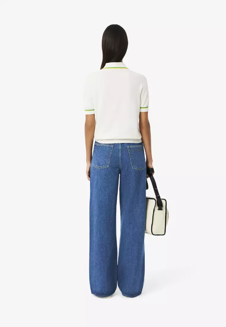Wide Leg Denim Pants