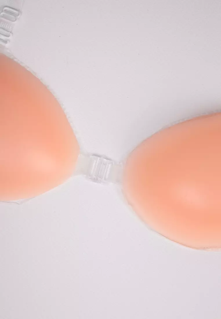 NuBra Original 100% Silicone Adhesive Bra (Petal Pink, B Cup)