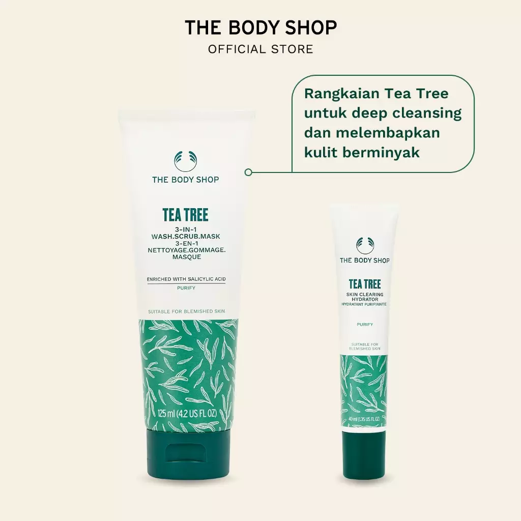 Tea Tree Deep Cleanse and Moisturise Bundle