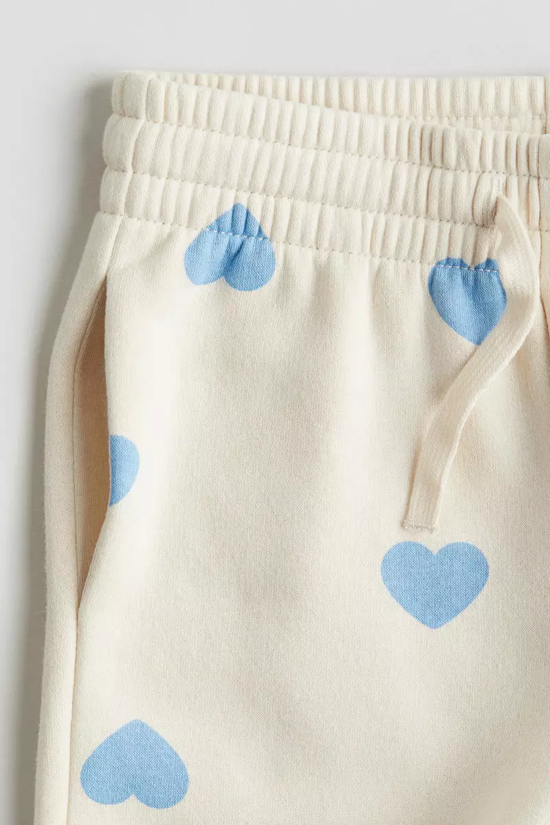 Brushed-inside joggers