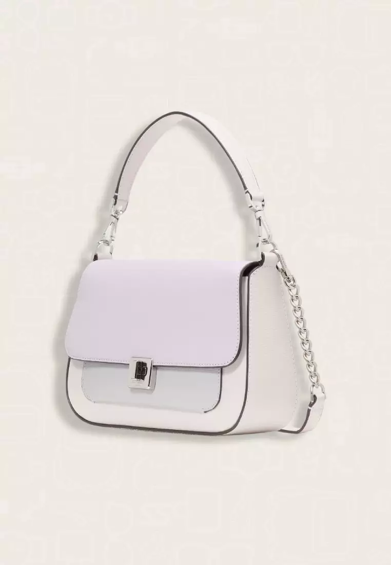 Kate Spade Phoebe Colorblock Small Flap Crossbody Violet