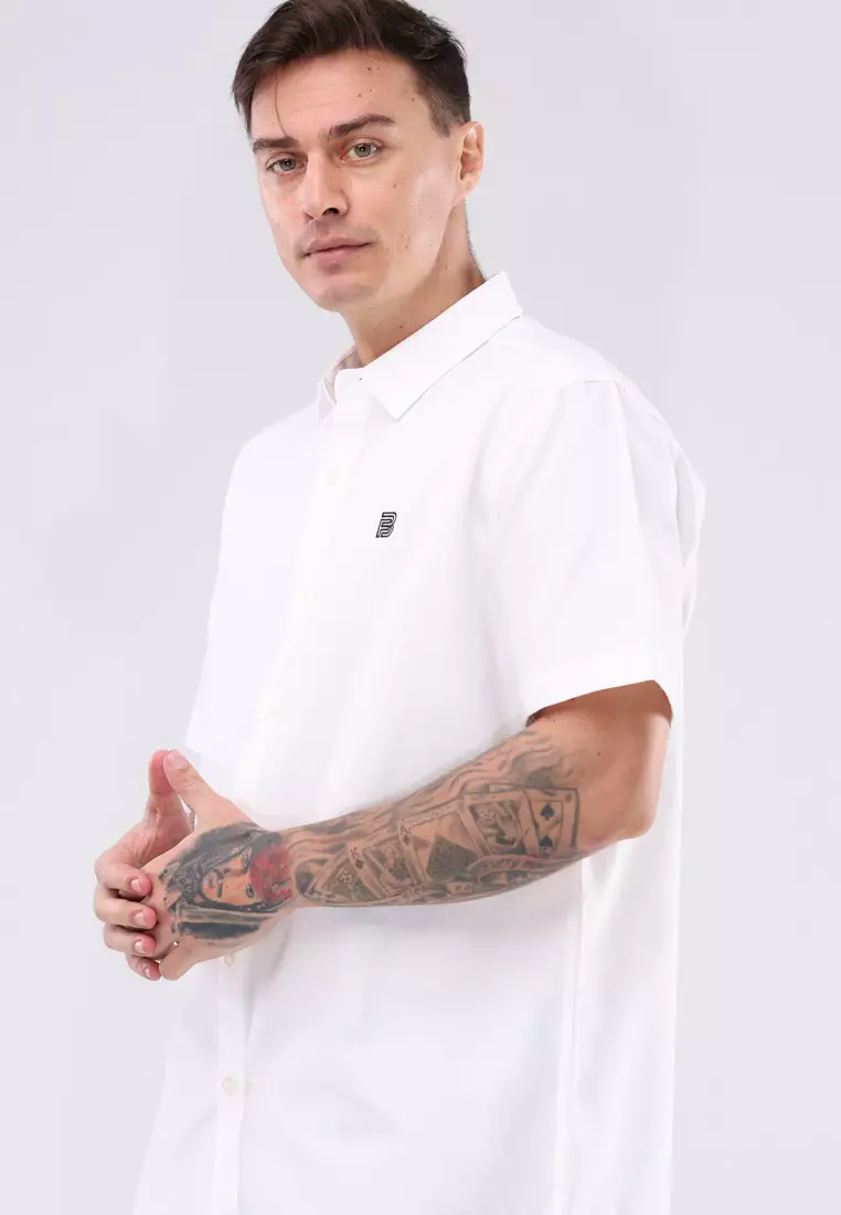 Woven Polo Short Sleeve