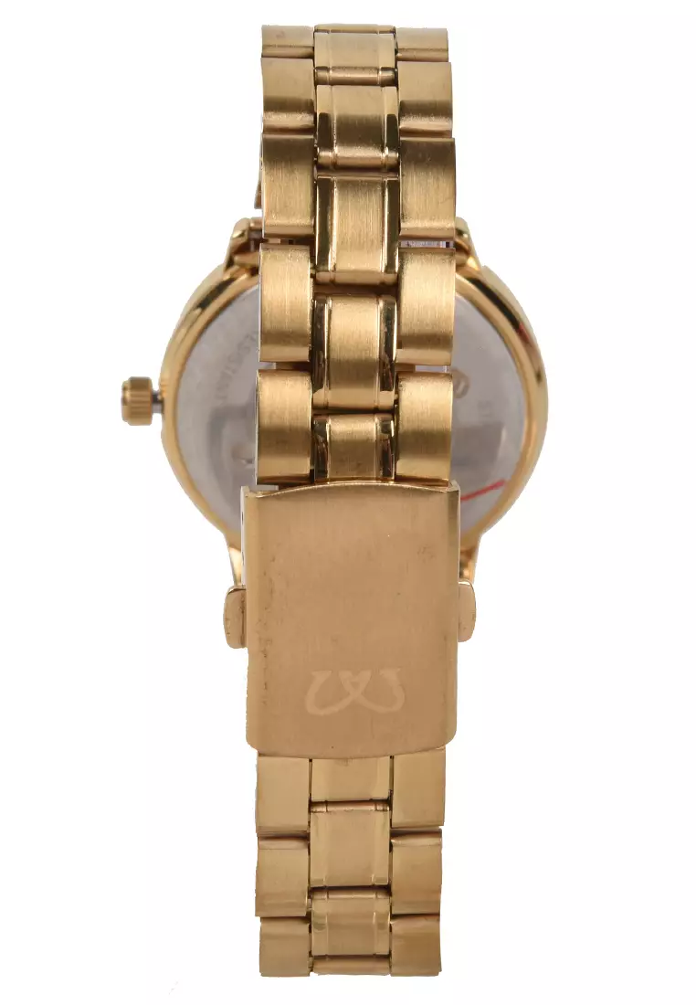 Mirage - Jam Tangan Wanita - Gold - Stainless Steel Bracelet - 8723L-A