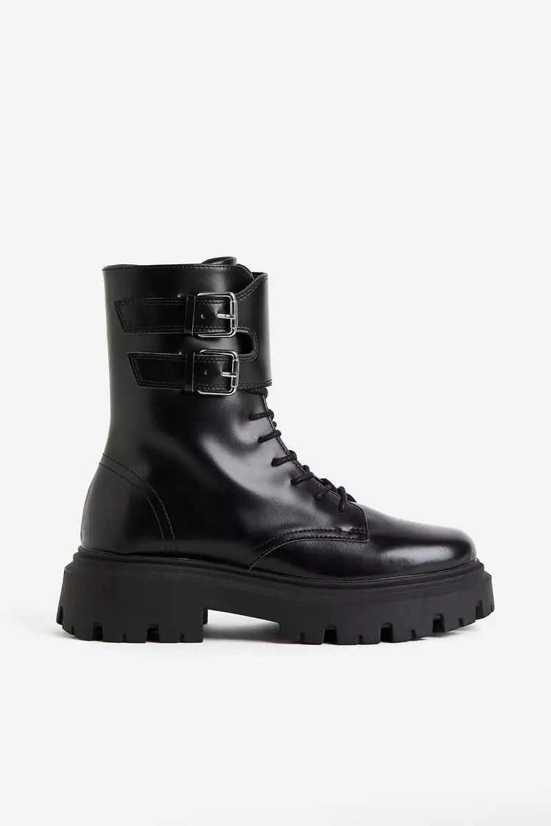 Buy H&M Laceup boots Online ZALORA Malaysia