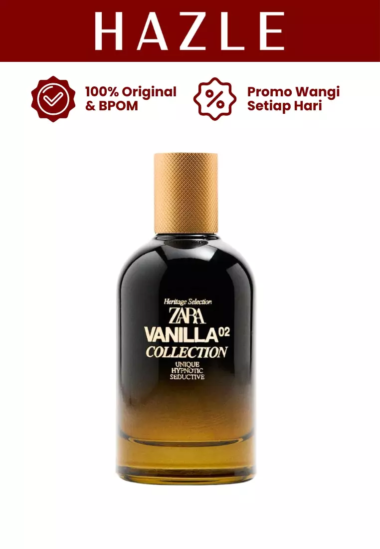 Zara Man Vanilla Collection 02: Unique / Hypnotic / Seductive EDP 100 ml