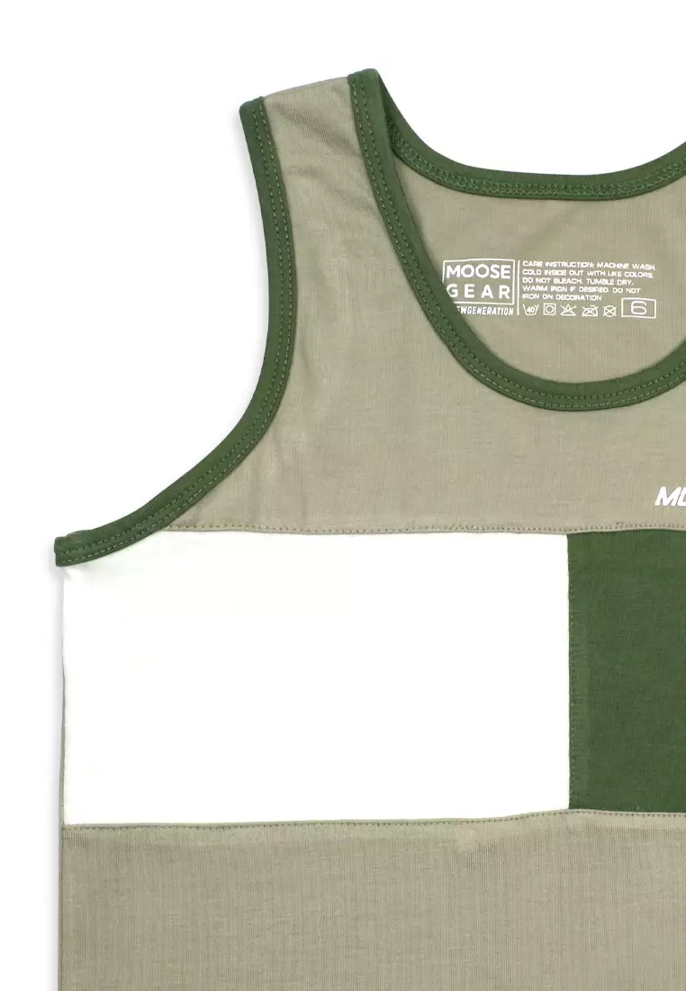 Boys Sando Combi with Short Set