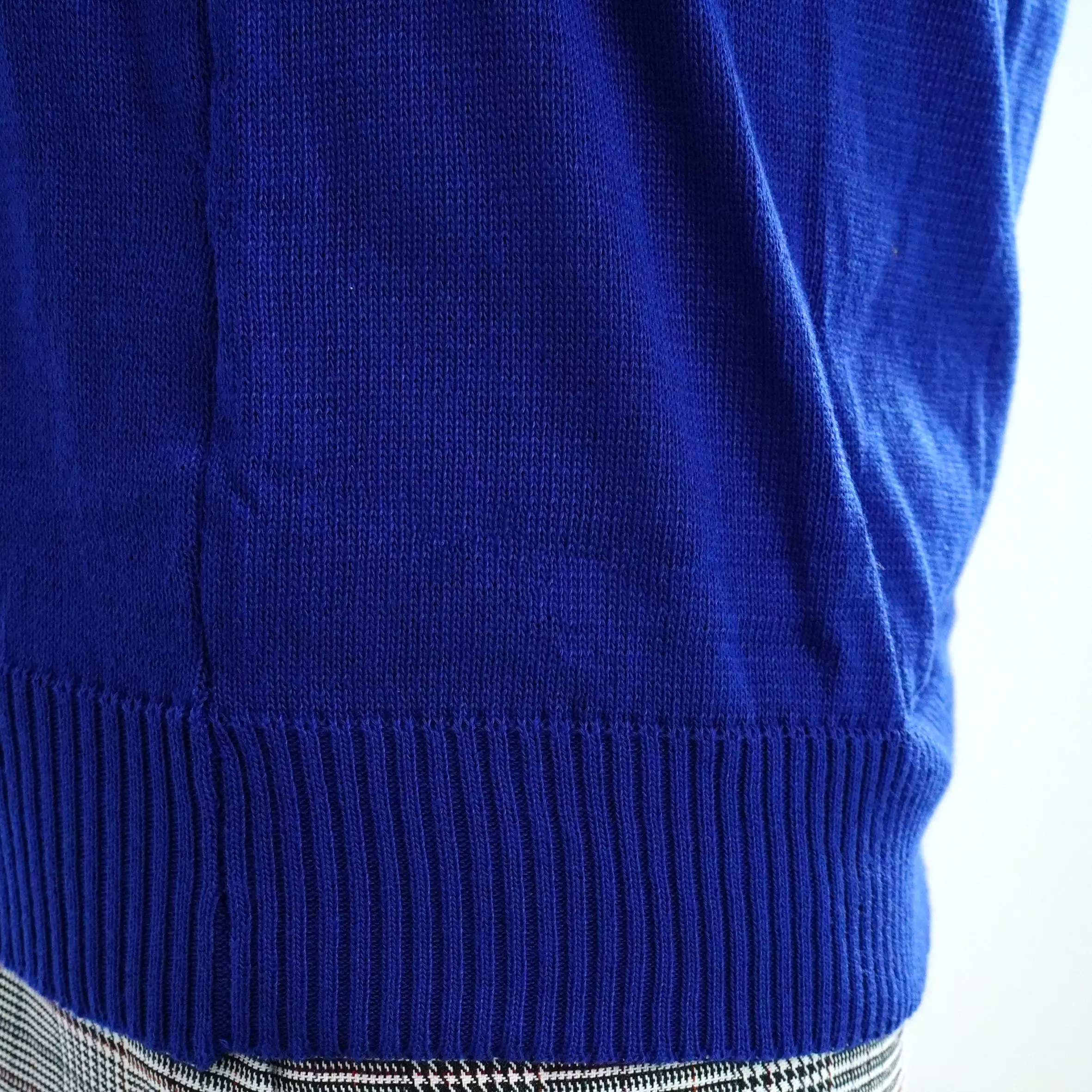 ONIE Sweater Wanita Sweater Rajut Wanita Leher O Neck Sweater Wanita - BIRU BENHUR