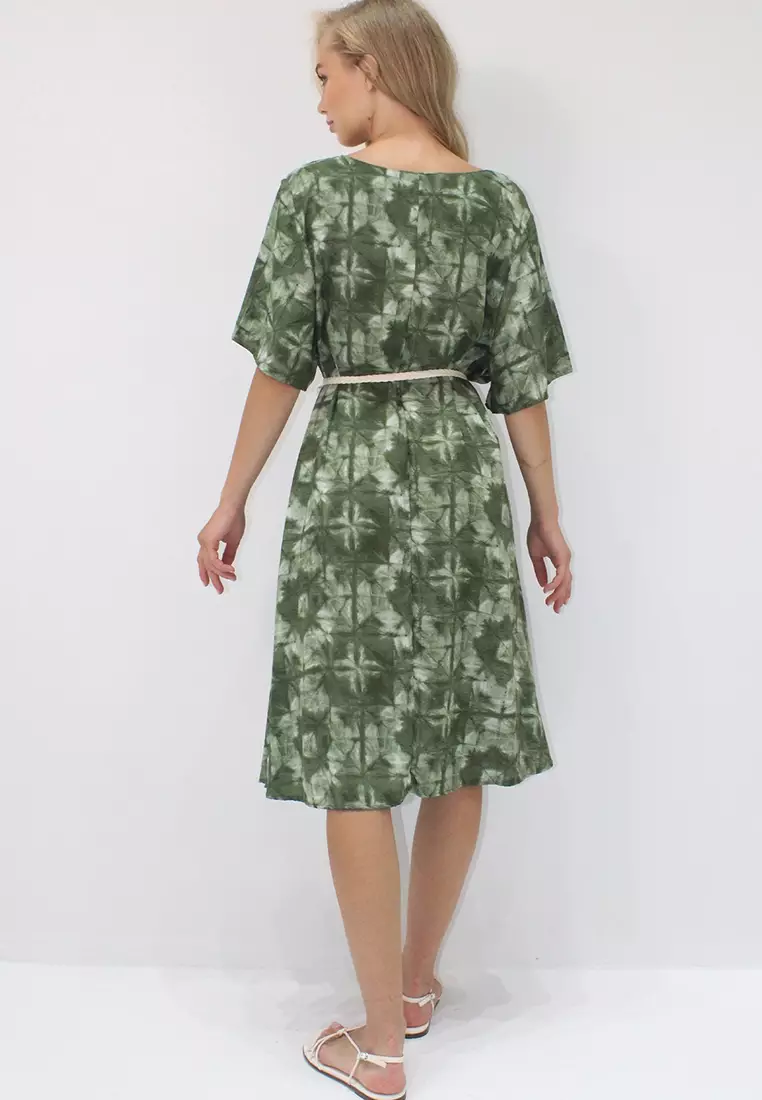 Viscose Midi Dress