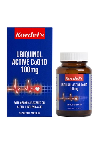 Kordel's blue KORDEL'S KANEKA UBIQUINOL™ ACTIVE CoQ10 100 mg 30's 9EB0FES32ECB7AGS_1