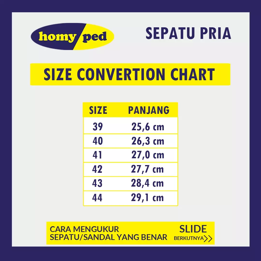 Homyped  Helios BTS Sepatu Sekolah Pria