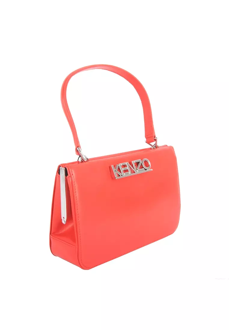 Pre-loved Kenzo Kyoto Shoulder Bag for Women in Medium Red - O1-F862SA990L23-21