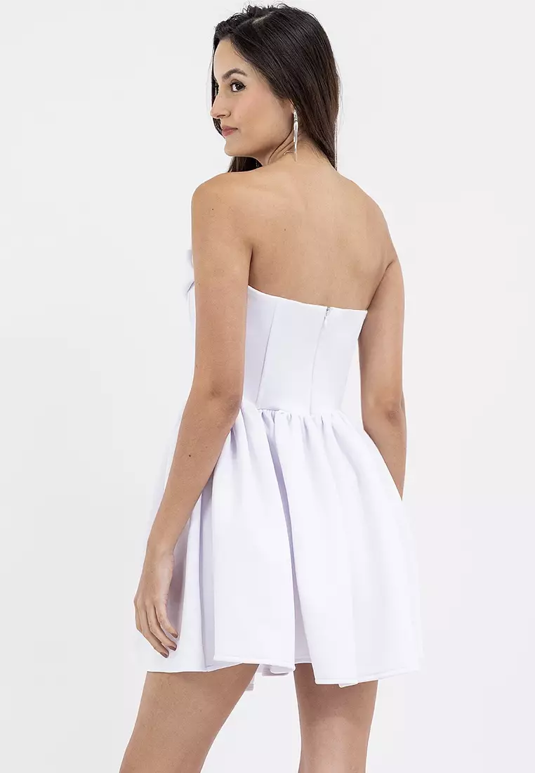 Kayla Strapless Corset Mini Dress