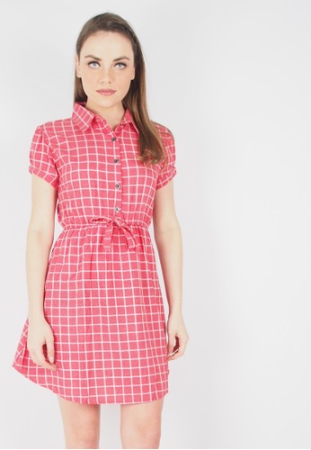 Ownfitters Square Dress - Red