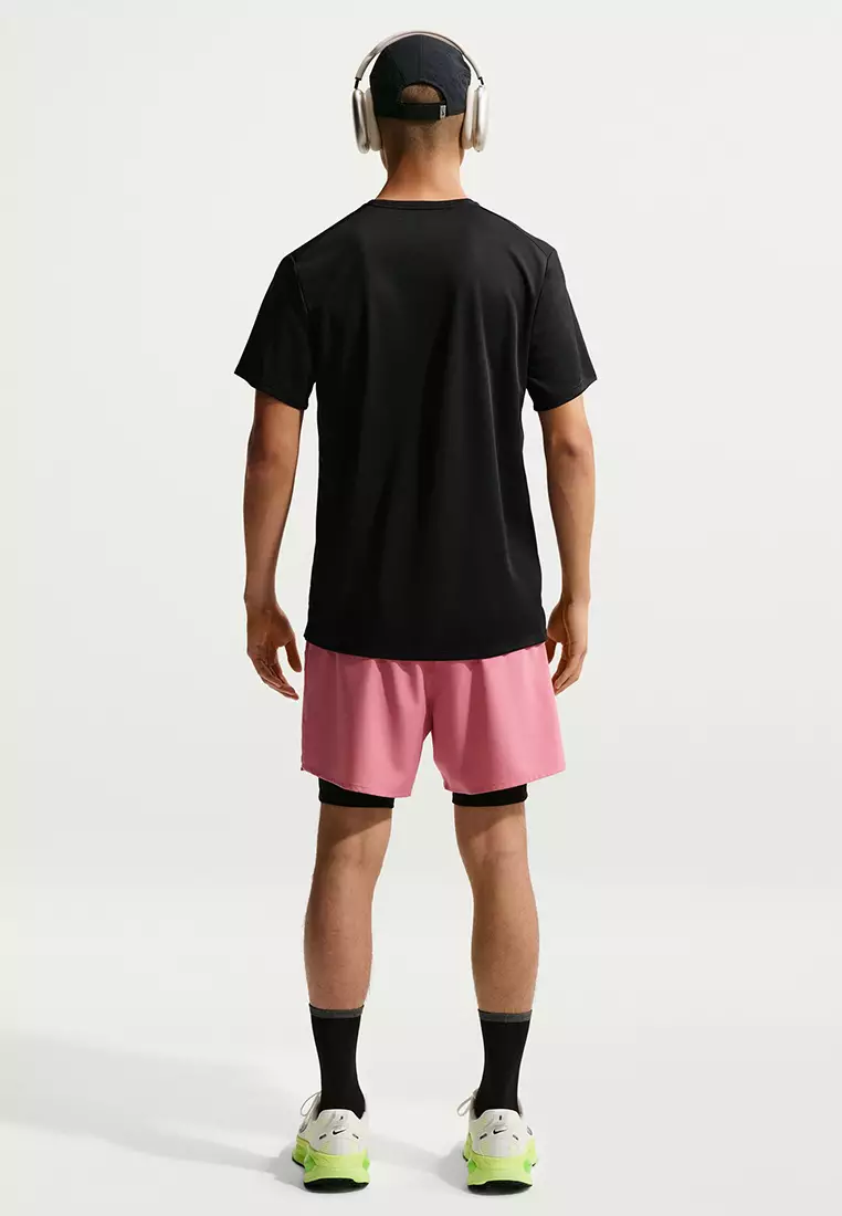 Miler Men's Dri-FIT UV-Protection Short-Sleeves Running Top