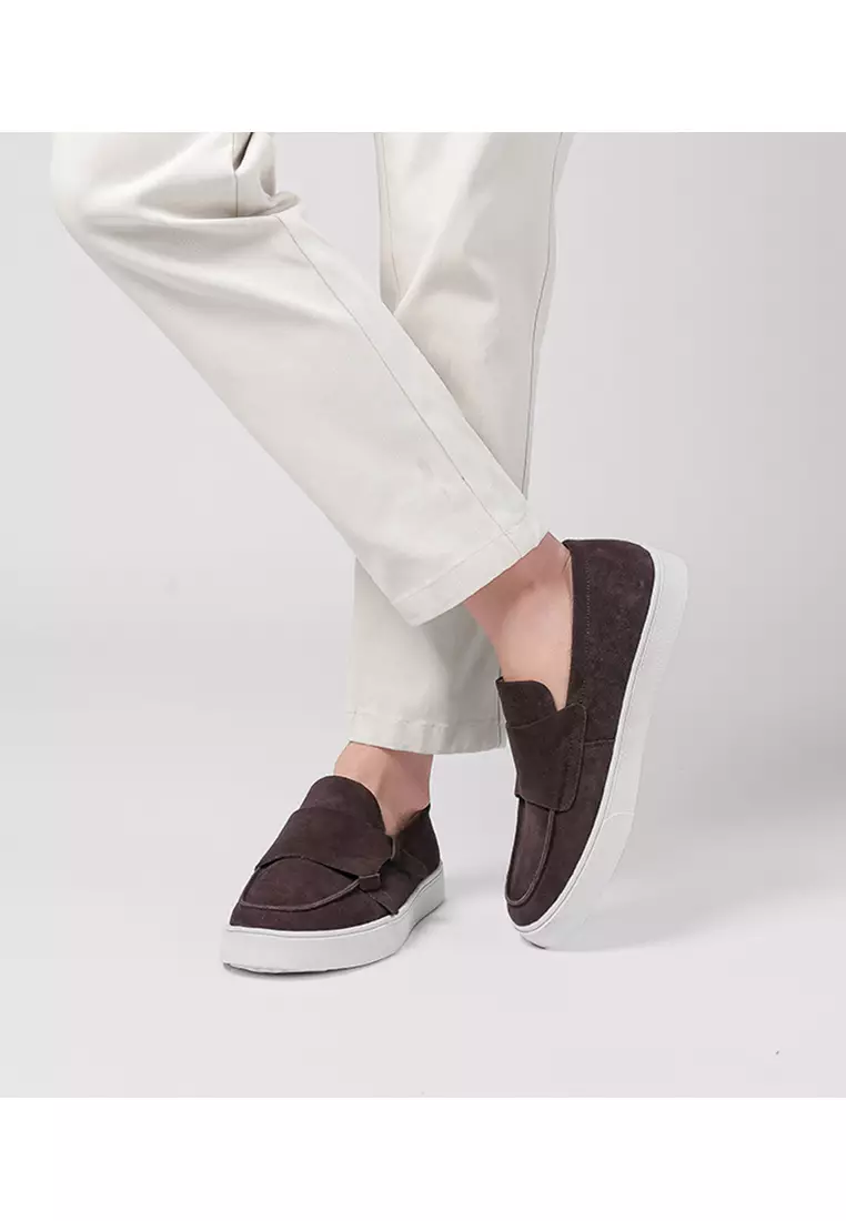 牛反絨孟克式樂福鞋 MK9225-5