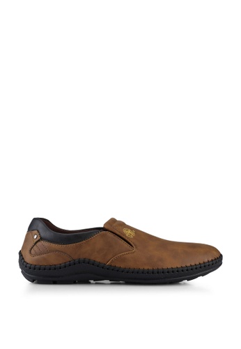 Green Point Club brown Comfort Casual Shoes 15071SHD4A2587GS_1