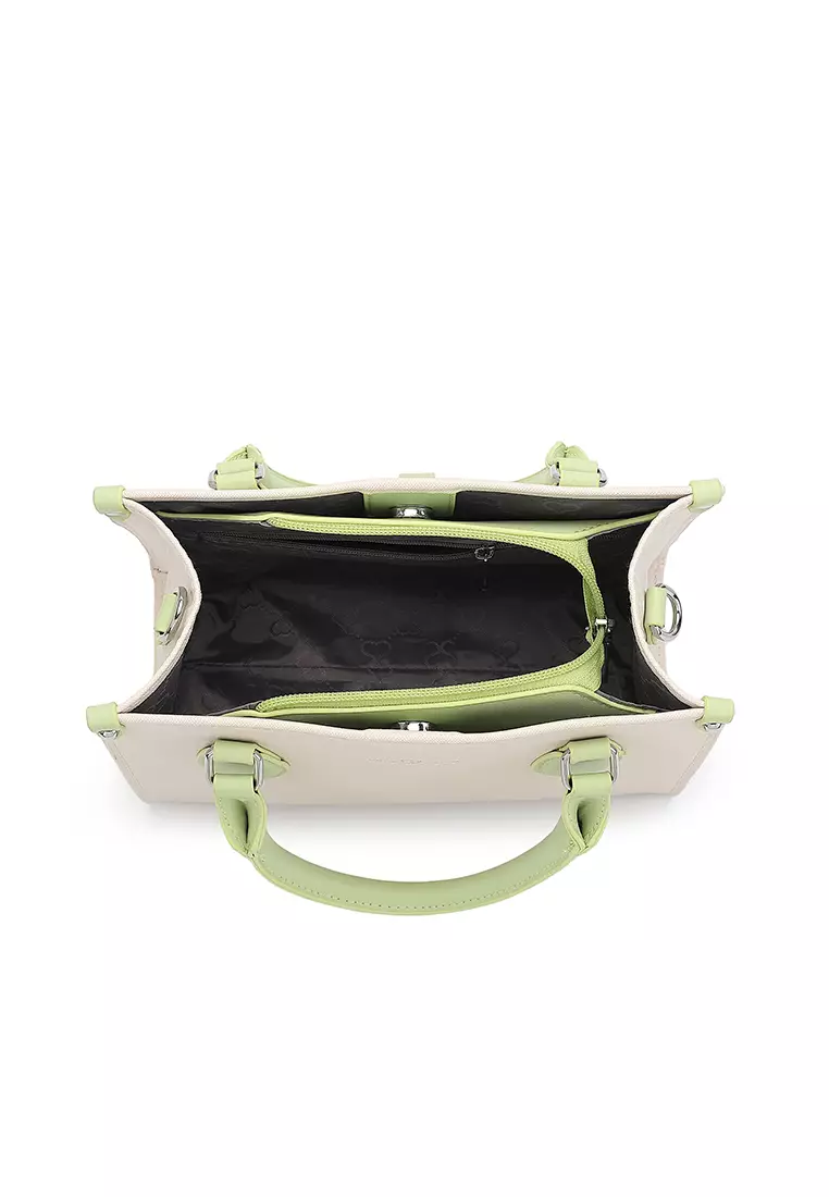 Women's Top Handle Bag / Sling Bag / Crossbody Bag (Tas Selempang / Tas Tangan) - Hijau