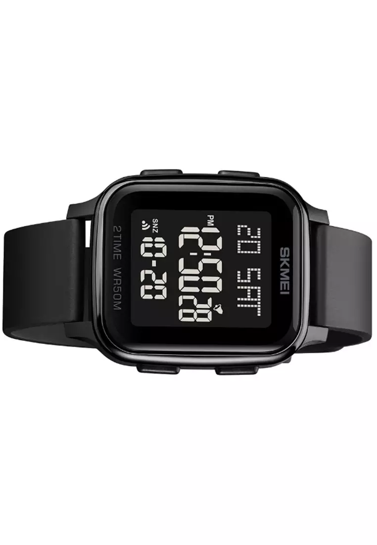 Jam Tangan Digital Pria Waterproof Many Function Strap Tali Material Silicone GN86 ORIGINAL