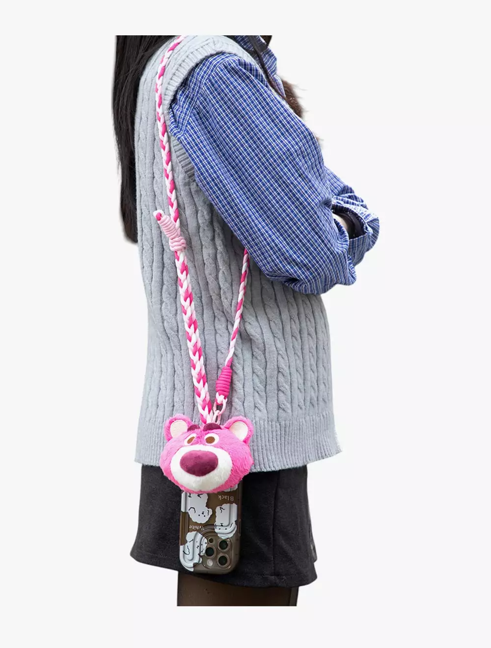 Mesuca Plush Phone Lanyard Lotso - MC5DJ24573L