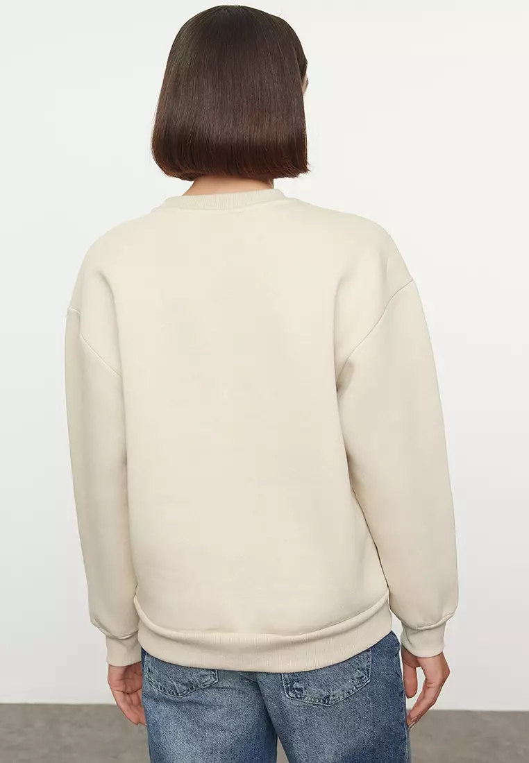 Embroidered Animal Sweatshirt