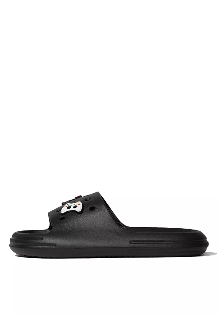 Discount on DeFacto  shoes - SKU: Black Slipper