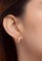 TOMEI TOMEI Rose Gold Hoop Earrings, 14mm D346EAC4CA1D84GS_5