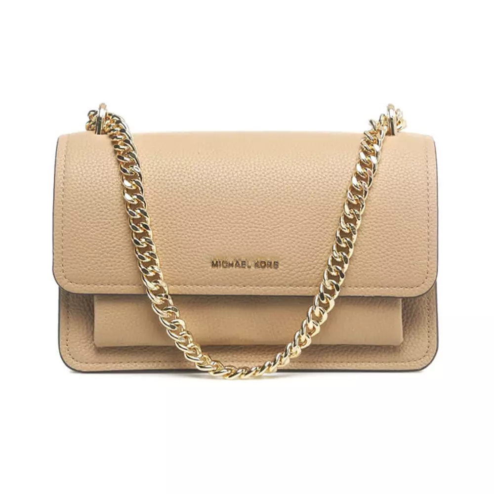 Jual MICHAEL KORS Claire Small Pebbled Leather Convertible