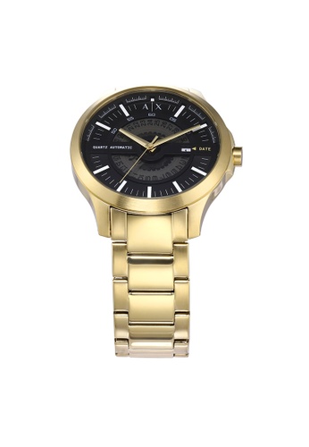 Armani Exchange Gold Stainless Steel Watch AX2443 | ZALORA Philippines