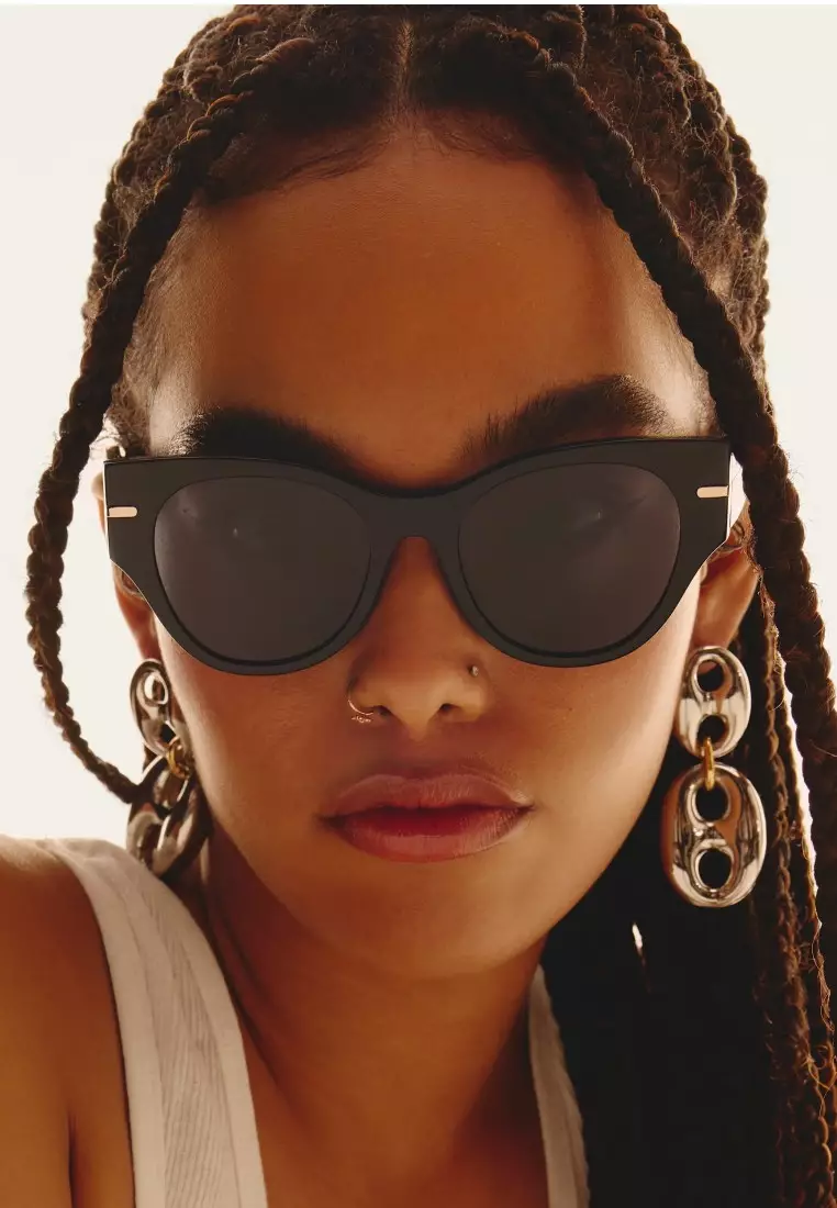 Chit Chat Sunglasses - Daffodil/Brown