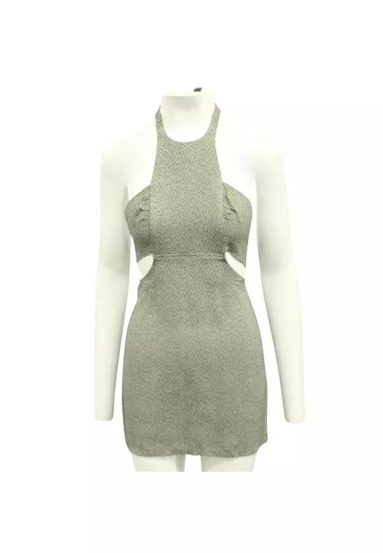 Reformation open back dress sales