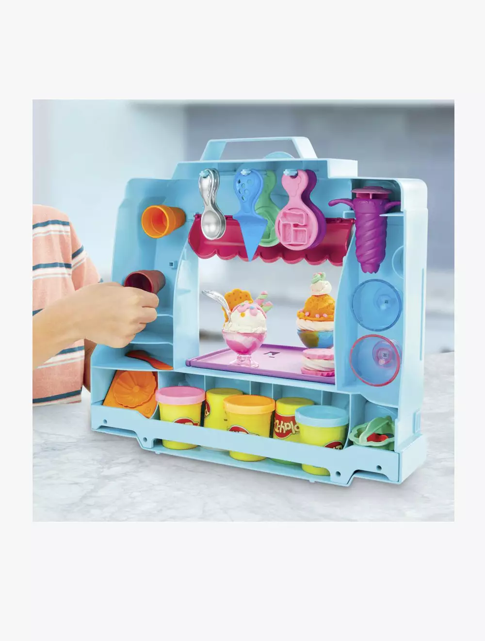 Jual Playdoh PlayDoh Ice Cream Truck Playset PDOF1390 multi