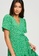 Calli 綠色 Penni Wrap Dress 9A47BAAF599206GS_4