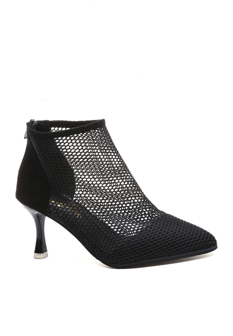 Sexy Mesh Ankle Boots VB2101