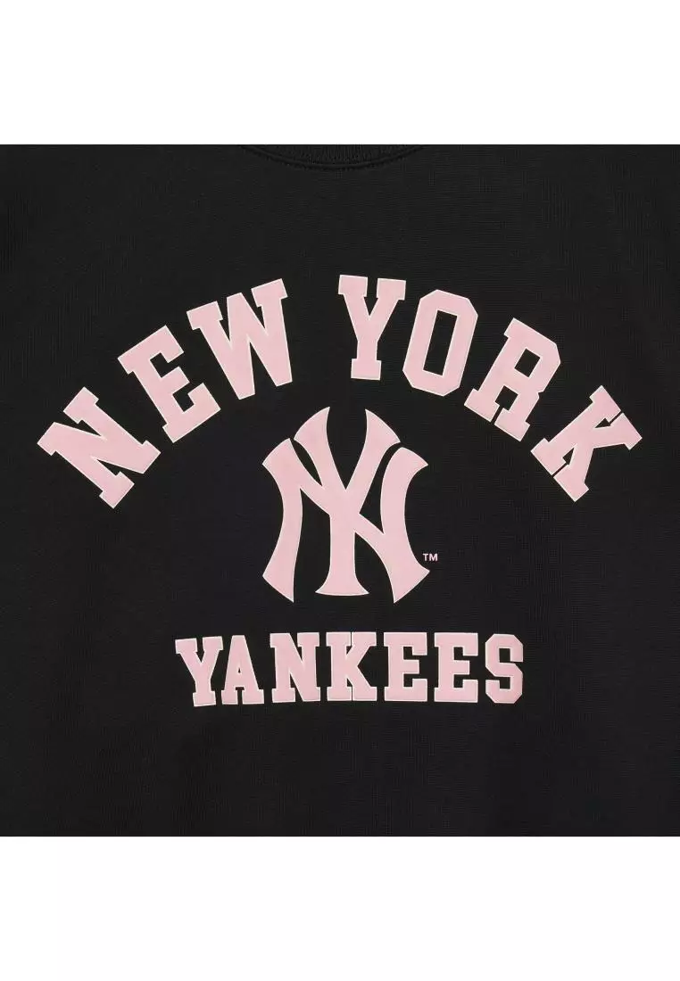 WOMEN VARSITY CROP SWEATSHIRTS NEW YORK YANKEES