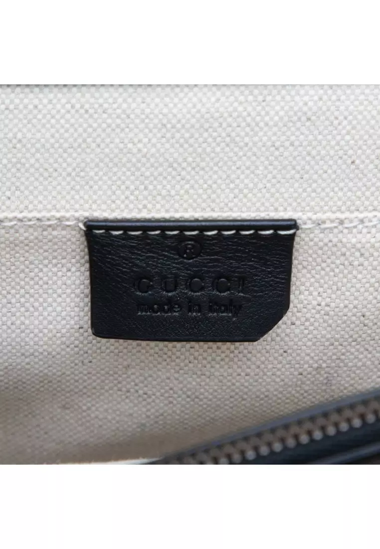 Pre-Loved Gucci Medium Calfskin Bamboo Dionysus Web Satchel